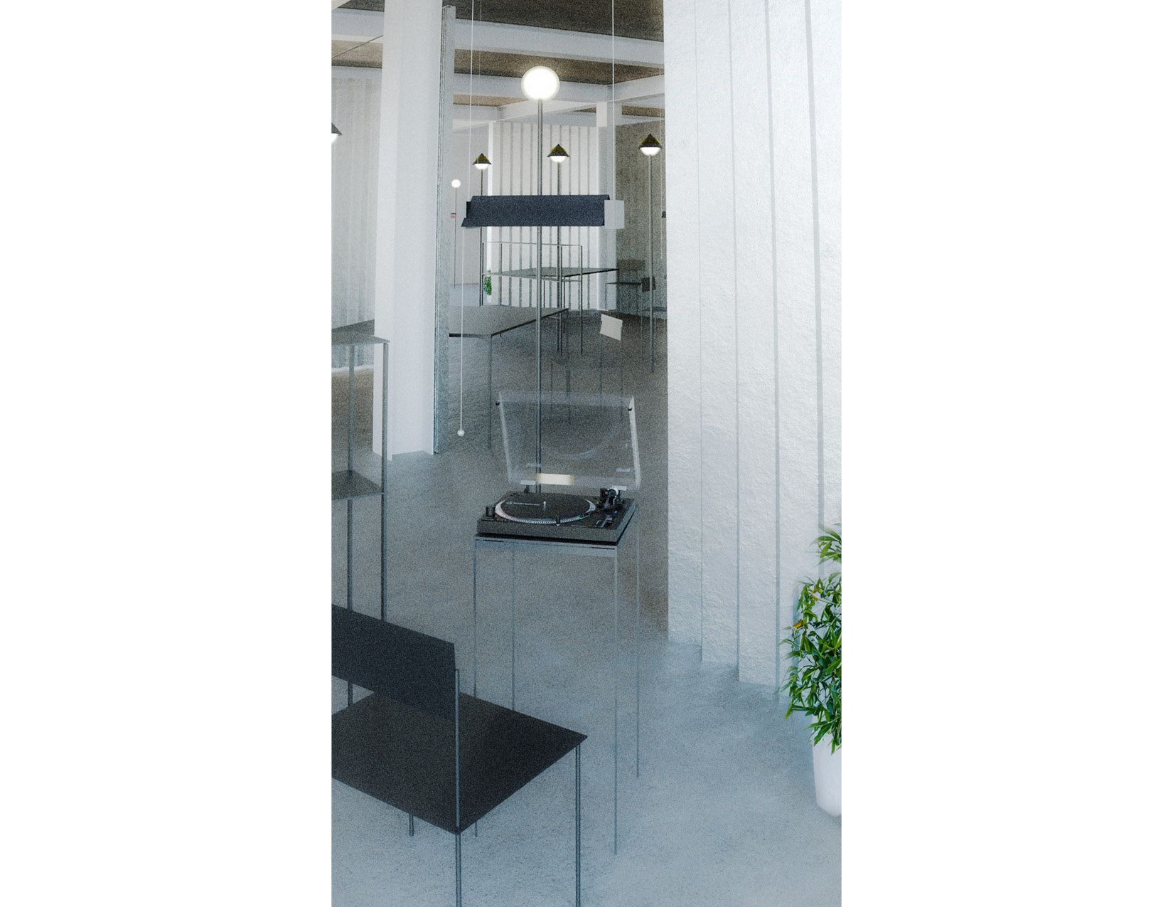 Mobilier thermique pour une école de musique